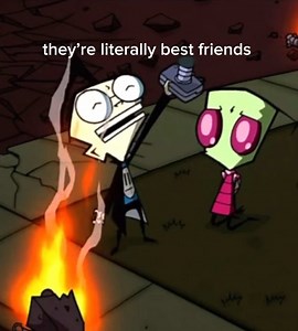Invader Zim and Dib: A Frenemy Encounter