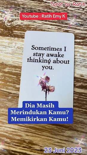 #tarotbyratih #byratih #love #fypシ゚viral #foryoupage #tarot #oracle #2023 #tarotreaderindonesia