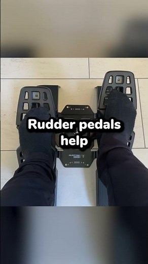 The Velocity One Flight Simulation Rudder Pedals For X Box & PC