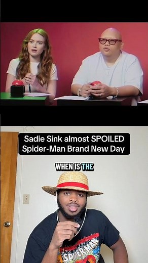 Sadie Sink almost SPOILED Spider-Man Brand New Day…