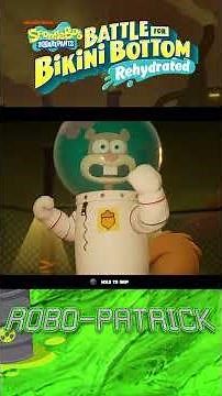 ROBO-PATRICK BOSS FIGHT - SpongeBob SquarePants Battle for Bikini Bottom Rehydrated #bossfight