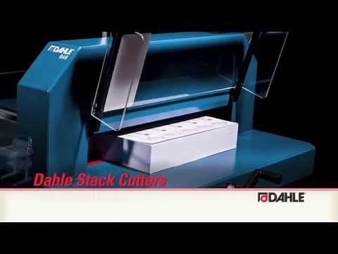 Dahle Professional Paper Stack Cutters - Demo Video - DigitalBuyer.com
