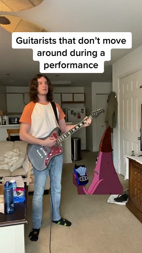 Menacing Spongebob and Patrick Electric Guitar Performance