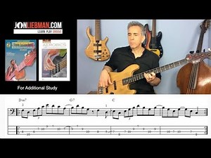 Bass lesson: What to do with all those scales?! From Jon Liebman