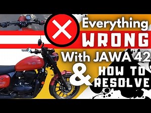 JAWA 42 Problems and how to fix it