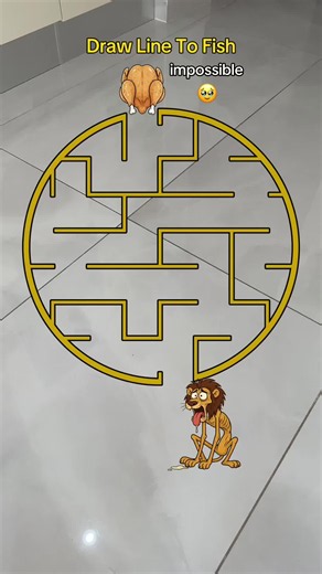 Draw a Line Around the Fish Puzzle — Impossible Fish Catch Solution