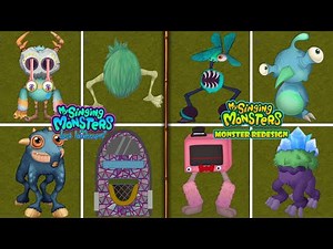 MonsterBox: DEMENTED DREAM ISLAND with Monster Fanmade Redesign | My Singing Monsters TLL Incredibox