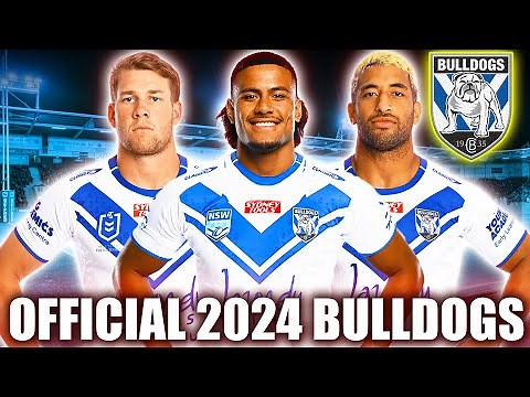Official 2024 Canterbury-Bankstown Bulldogs Full Squad | NRL |