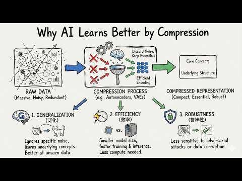 Day 18 — Why AI Learns Better by Compressing ｜Variational Lossy Autoencoder