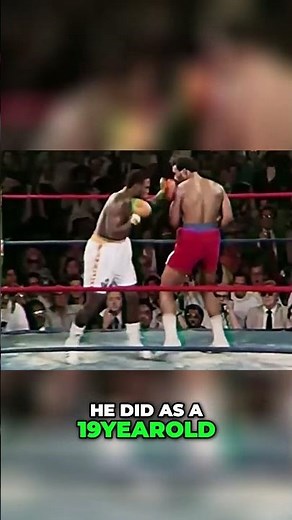 George Foreman vs Joe Frazier Epic Fight