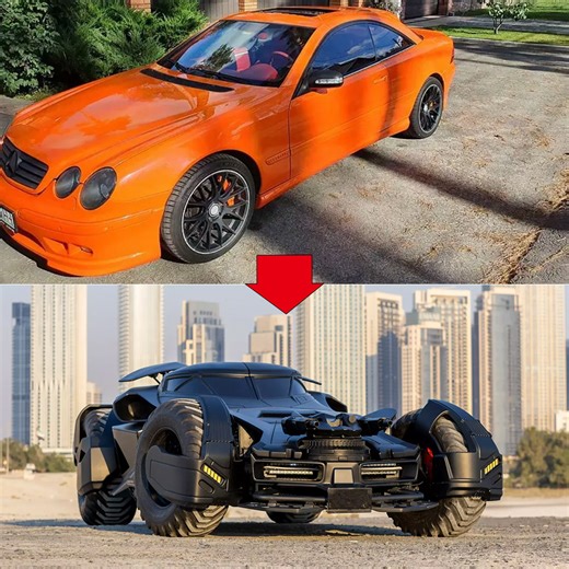 Mercedes-Benz CL55 AMG Turned Batmobile Replica Might be the Coolest and Strangest Yet