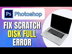 How To Fix Scratch Disk Full Error in Adobe Photoshop | Fix Photoshop Scratch Disk Error | Tutorial