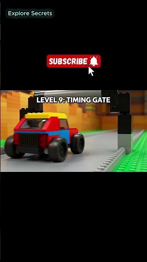 LEGO Technic vs Obstacles | Level 1 to unlimited #lego #obstaclecourse #shorts