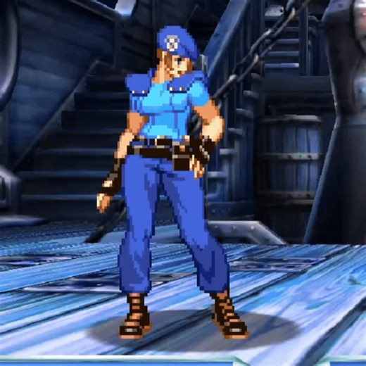 Marvel vs Capcom 2: New Age of Heroes - Jill Valentine (2000)