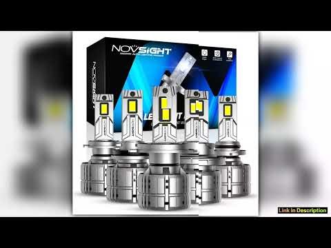 NOVSIGHT N60 200W 20000LM Super Bright H7 LED Canbus H4 H11 H8 H9 9005 HB3 9006 HB4 H13 9012 Car La