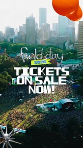 TICKETS ON SALE NOW 3 STAGES | 11 HOURS OF DANCE | 25 YEARS OF FIELD DAY LINK IN BIO | FIELD DAY