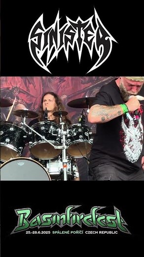 SINISTER - Basinfirefest 2025 - Headbanging
