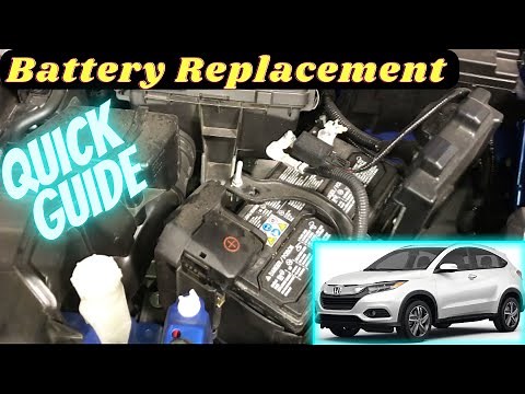 Battery Replacement Honda HR-V 2016-2022