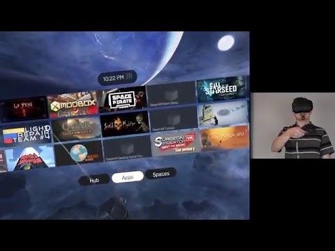 HTC Vive UI Walkthrough, Tips and Tricks