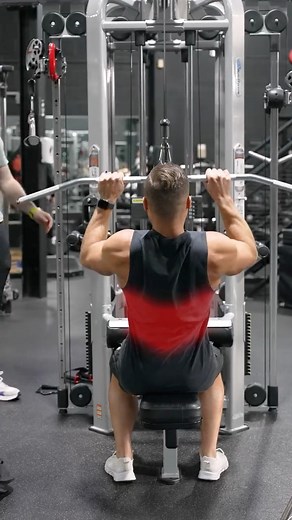 Lat pulldowns are one of the most popular back exercises. There are tons of different attachments and grips you can use and while there will be overlap of the muscles hit between all of them, you can emphasize different areas. If you use a medium grip, you'll target your lats. If you use a narrow grip, you'll target your lower lats. If you use an underhand grip, you'll target your lower lats. If you use a wide grip, you'll target your teres major and minor | Pfau Fitness
