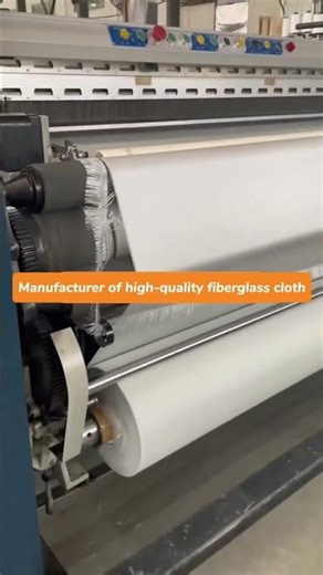 Manufacturer of high quality fiberglass cloth #Fiberglass #Composites