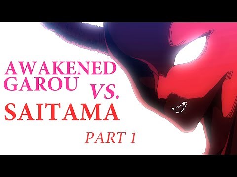One Punch Man: Awakened Garou vs Saitama Part 1 (webcomic)