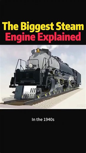 The Biggest Steam Engine Explained #knowledge #science