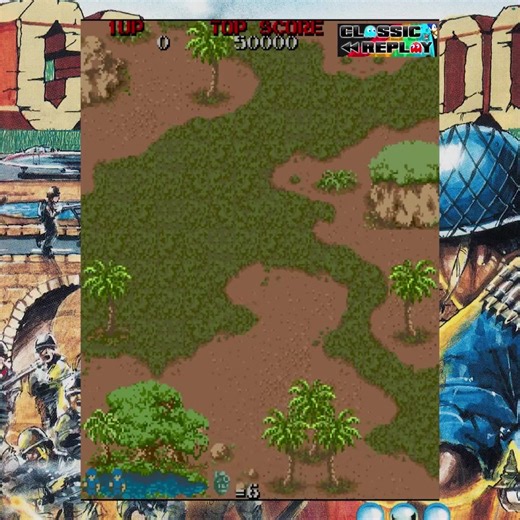 The sun never sets on Tokuro Fujiwara, a major Capcom figure who also worked on Ghosts ’n Goblins and later produced Resident Evil. #commando #arcade #RetroGaming #videogames #capcom | Classic Replay