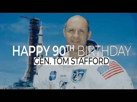 Happy 90th Birthday General Tom Stafford