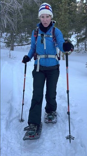 Snowshoeing trails in Rocky Mountain National Park