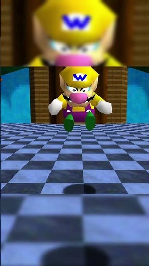 Wario BLJs Through the Star Door 💀 | Super Mario 64 #Shorts