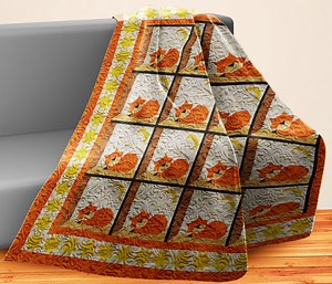 Sleeping Cat Pattern Patchwork #444 - Etsy Canada