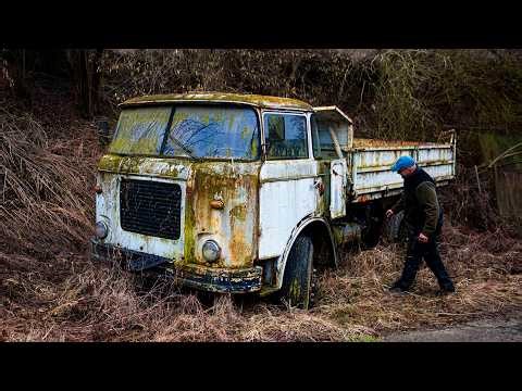 Starting an Abandoned Truck After 10 Years – What Dead Thing Was Hiding Inside?!