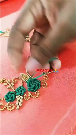 spring work design spring work kaise karen spring work sikhane ka Tarika#aariwork #designhiring