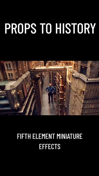 Exploring The Fifth Element Movie Props and Miniature Effects