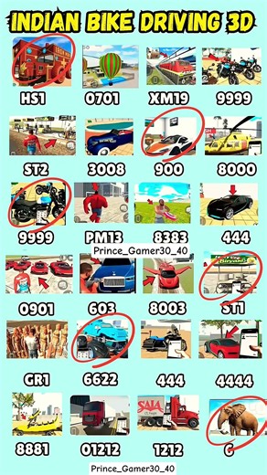 Real coad 💥 indian bike driving 3d all new cheat code update + plugin cheat code