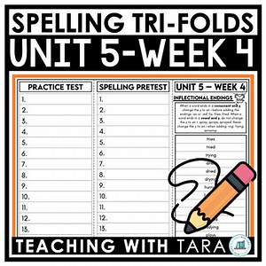 Wonders 2023 - 3rd Grade Unit 5 Week 4 - Spelling Word Practice Activities