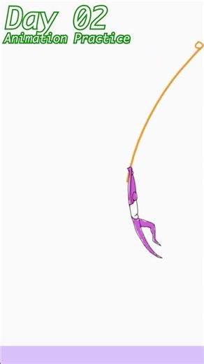 Day 02 | Stretch and squash + Swing | 90 Days Animation Practice