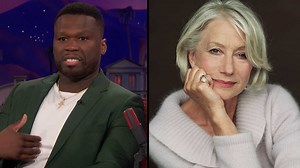 1.4M views · 16K reactions | 50 Cent is still obsessed with Helen Mirren. #CONAN | Team Coco | Facebook