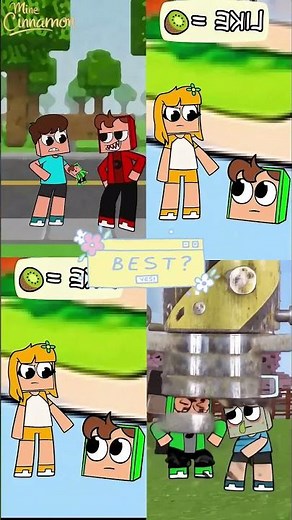 Like = Kiwi @CadresPlayer #minecraft #meme #sprunkiincredibox #animation