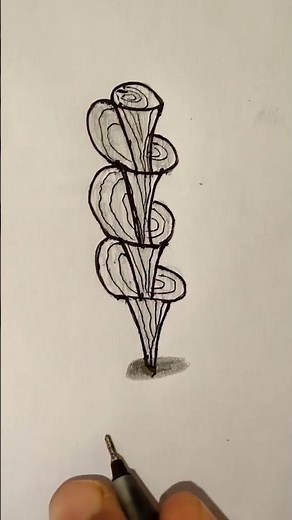 Beautiful 3D Drawing with Pencil ✏️ | Realistic 3D Art Tutorial | Amazing Optical Illusion Drawing