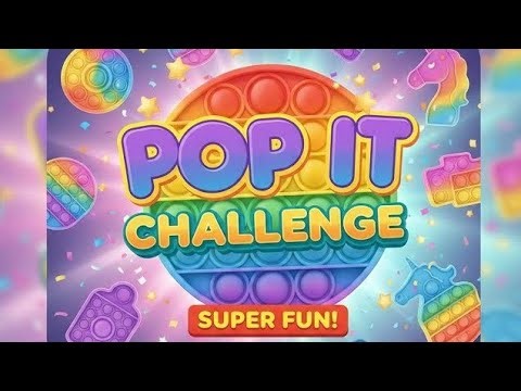 🔴 LIVE Pop It Game | Relax Your Brain Instantly 😌