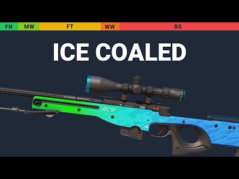AWP Ice Coaled - Skin Float And Wear Preview