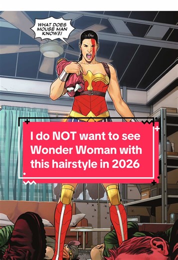 Critique of Wonder Woman's Chopped Hairstyle in 2025