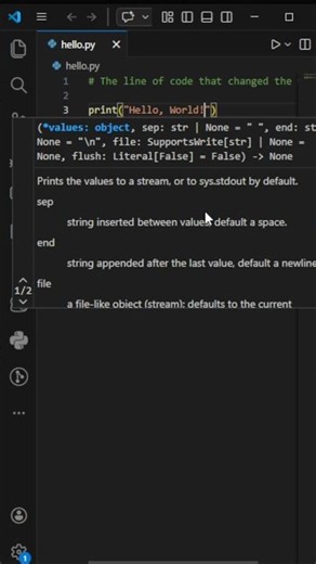 Write Your first Python program in 11 Seconds