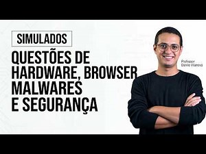 SIMULADOS - 4 assuntos - Informática para Concursos - Prof. Danilo Vilanova