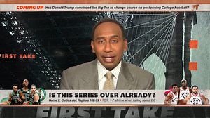 Stephen A. Smith and Max Kellerman break down the Boston Celtics and Toronto Raptors series and whether Toronto can come back from an 0-2 deficit. | ESPN First Take