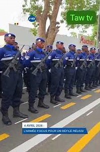 Preparation 4 avril Thies L'armée un défilé très réussi