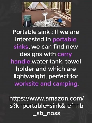 Portable sink