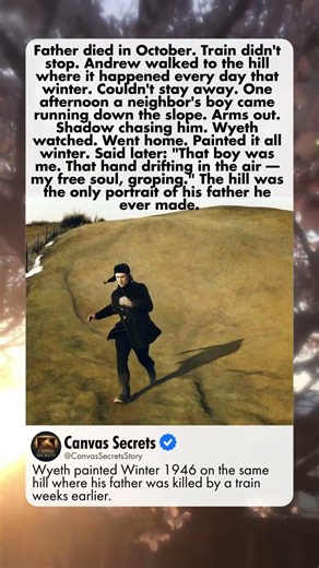 Why This Empty Hill is Actually a Portrait of a Dead Man